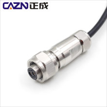 MS5015 2pin female military 10SL-4S Stainless steel IP67 circular sensor cable field connector